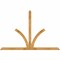 Ekena Millwork Richland Rough Sawn Timber Gable Bracket, Western Red Cedar, 96"W x 64"H x 2"D x 4"F, 16/12 Pitch GBW096X64X0204RIC00RWR - alternate 1
